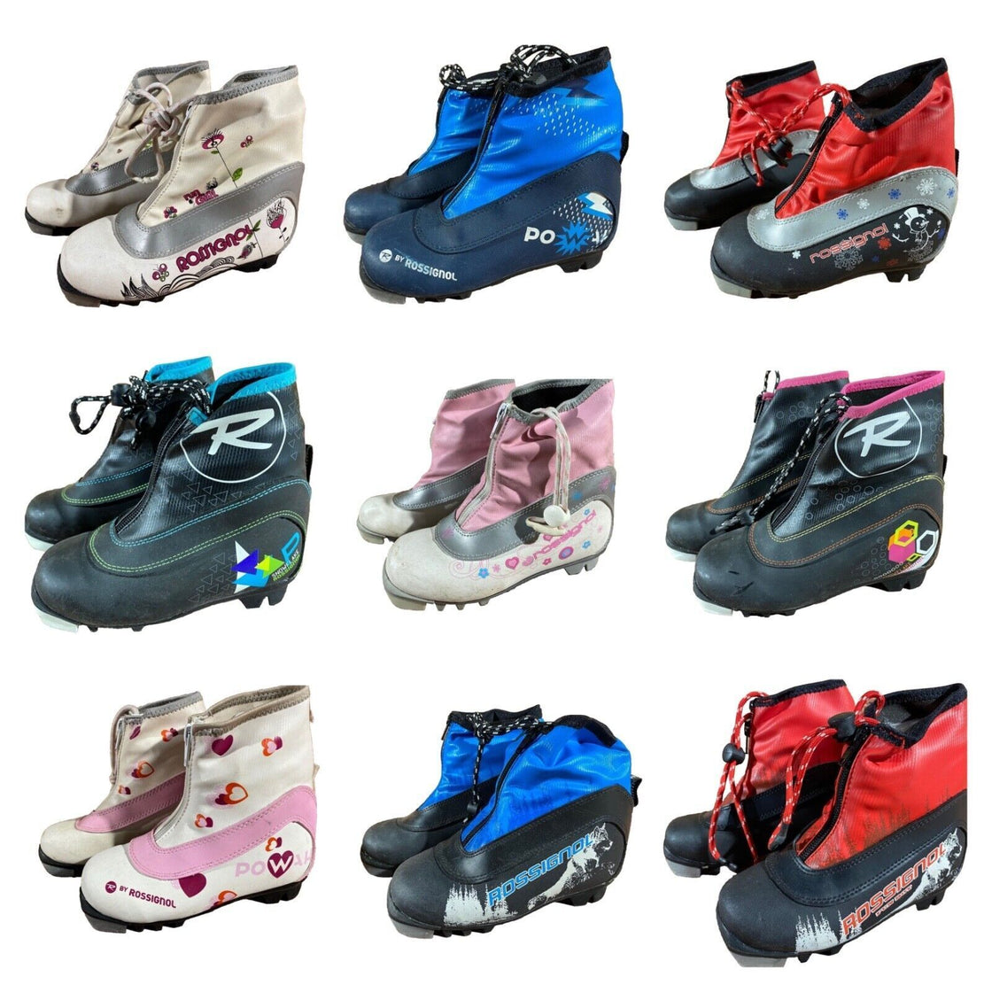 Rossignol Nordic Cross Country Ski Boots Youth Kids Junior Sizes EU26 - EU35 NNN