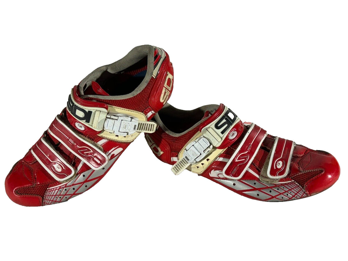 SIDI Carbon Cycling Road Shoes EU42 US8 UK7 Mondo 255 cs565