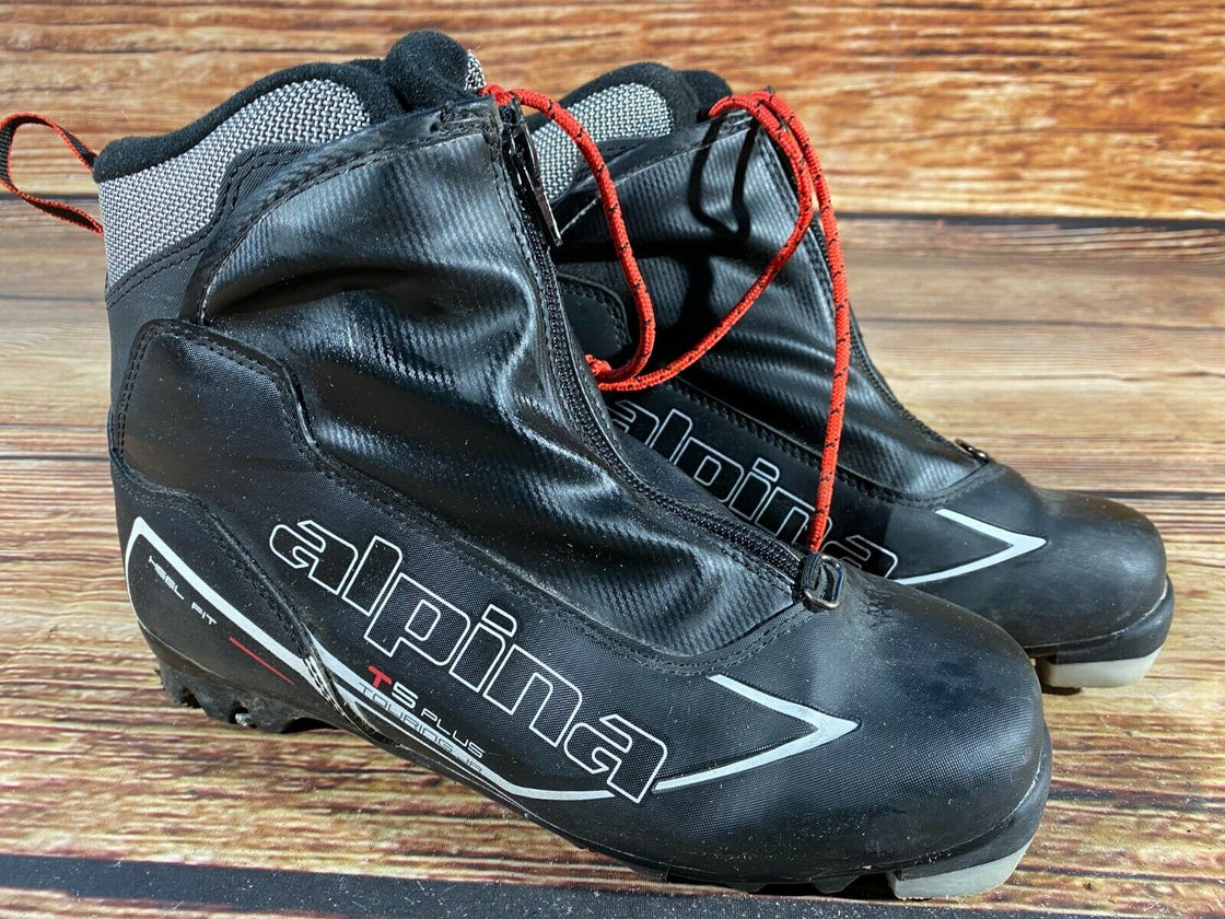 Alpina T5Plus Nordic Cross Country Ski Boots Size EU38 US6 NNN