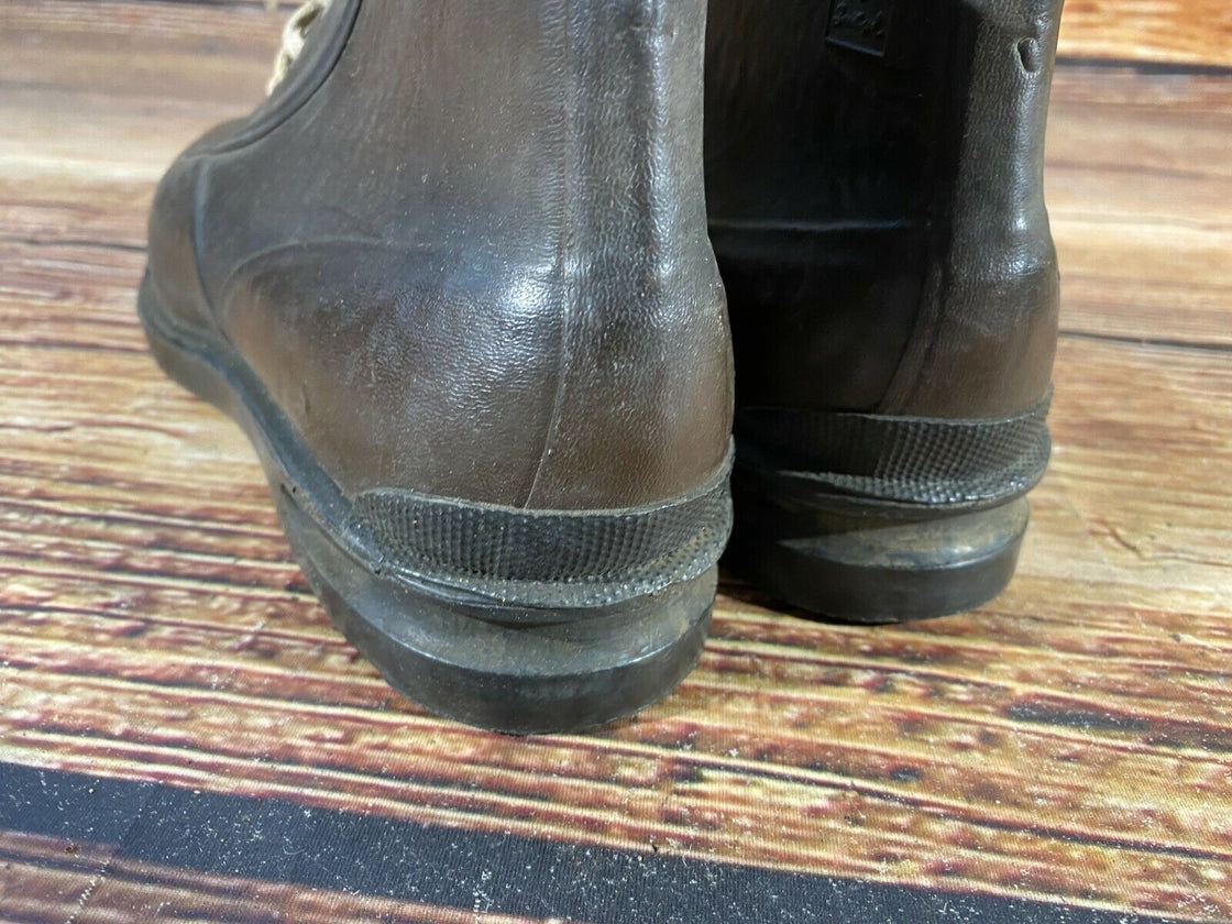 VIKING Vintage Cross Country Ski Boots for Kandahar Old Cable Binding EU42 US8.5