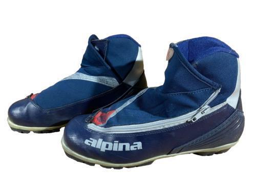 Alpina ST11 Nordic Cross Country Ski Boots Size EU43 US10.5 NNN bindings