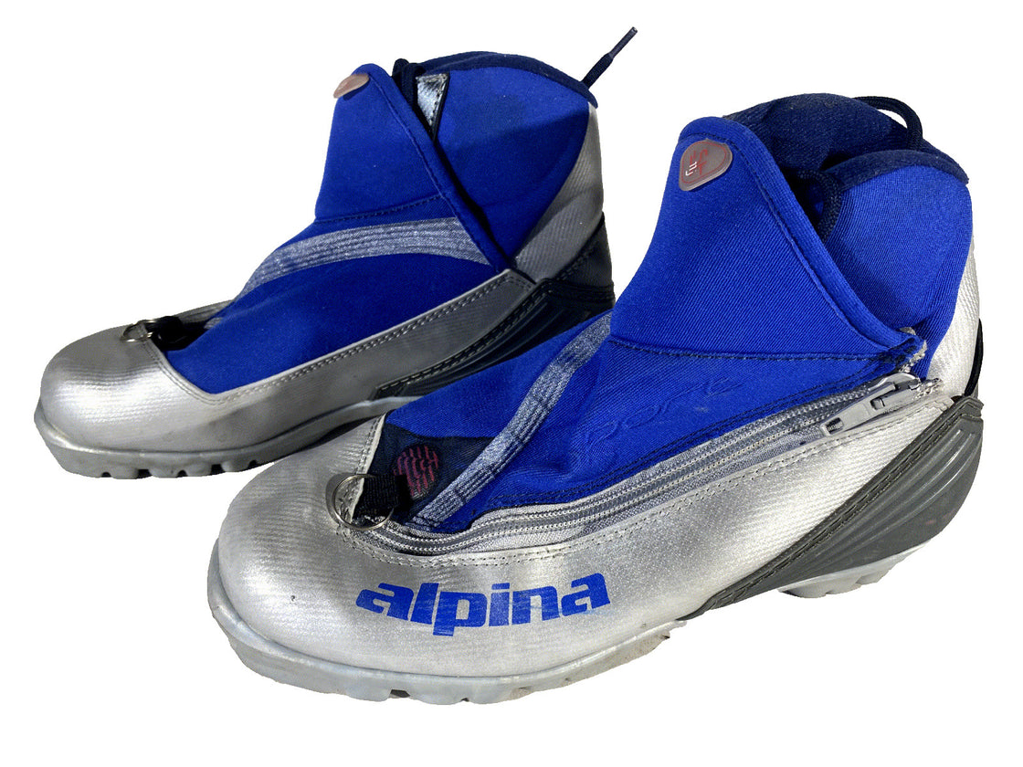 Alpina ST11J Cross Country Nordic Classic Ski Boots Size EU37 US5 NNN