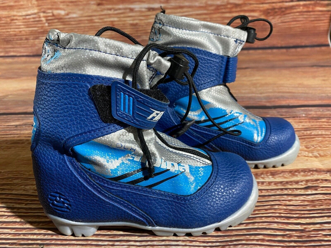 Alpina Frost Kids Nordic Cross Country Ski Boots Size EU29 US11 NNN A-1349