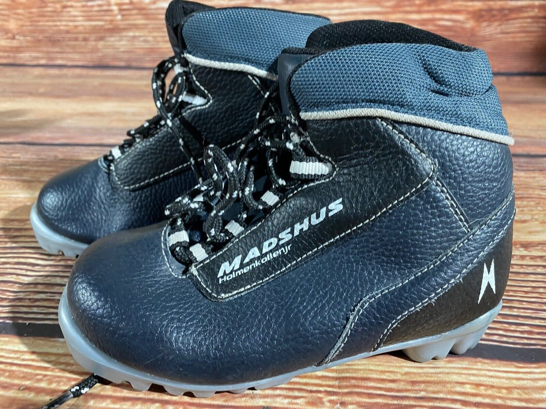Madshus Holm Kids Nordic Cross Country Ski Boots Size EU30 US12 NNN M230