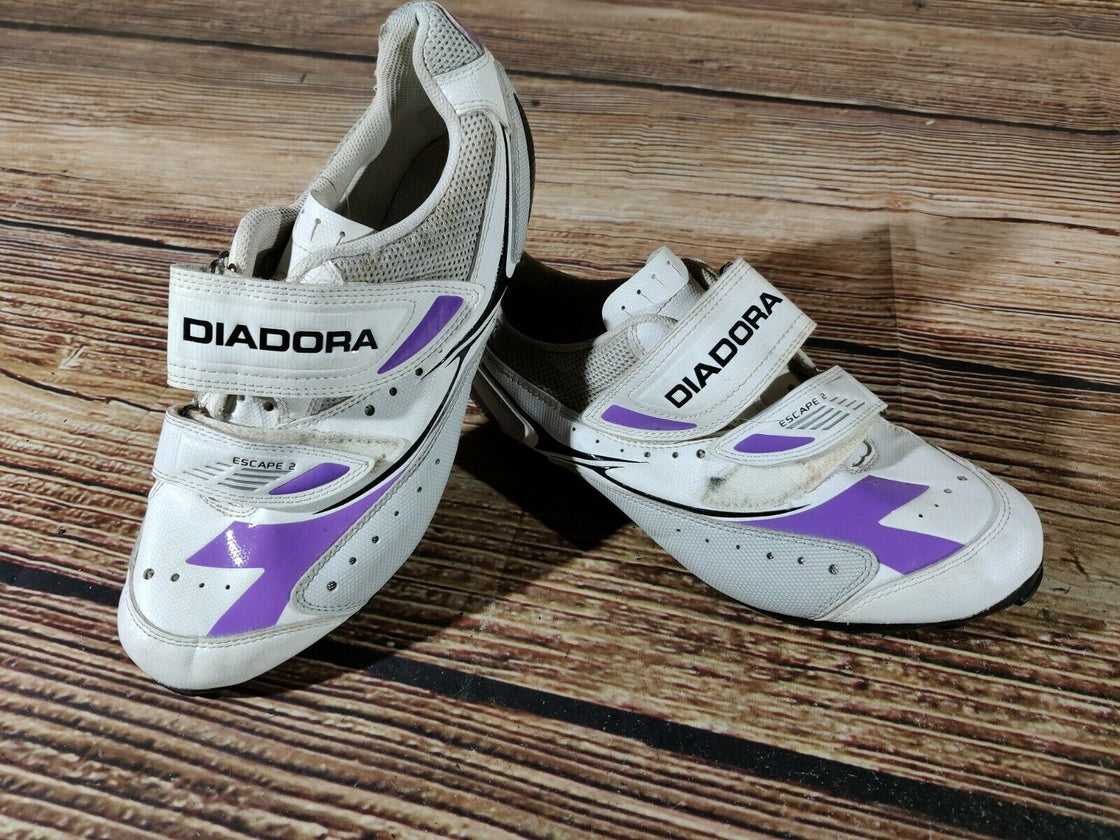 DIADORA Escape 2 Cycling MTB Shoes Mountain Bike Boots 2 Bolts Ladies EU41 US9.5