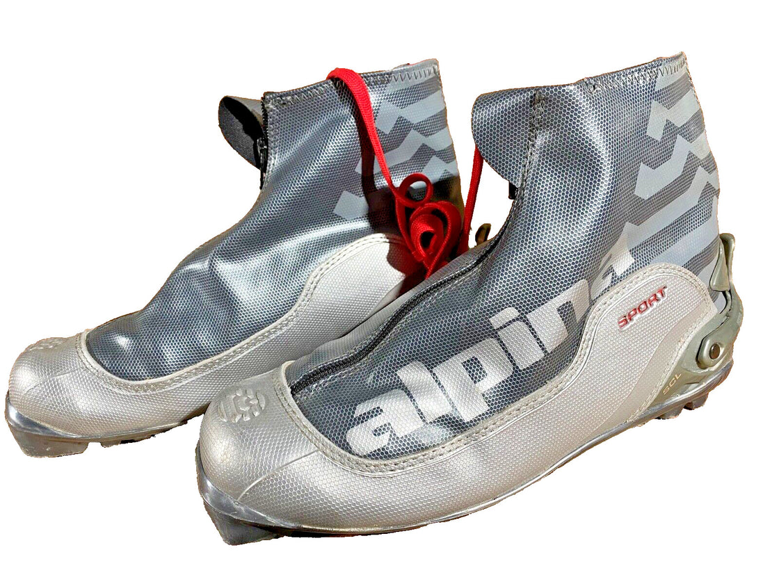 Alpina SCL Nordic Cross Country Ski Boots Size EU40 US7.5 for NNN