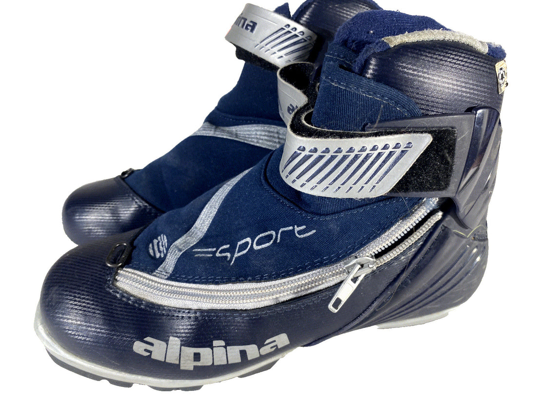 Alpina Sport 314 Nordic Cross Country Ski Boots Size EU38 US6 for NNN