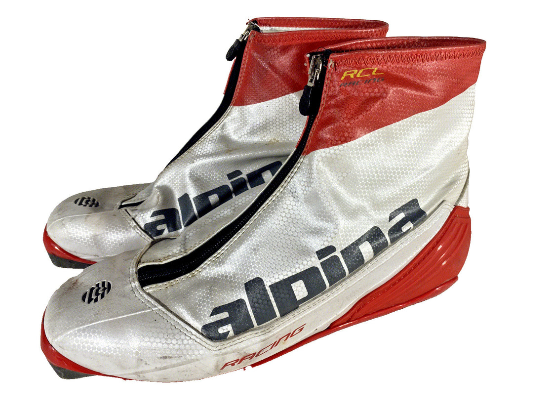 Alpina RCL Racing Nordic Cross Country Ski Boots Size EU44 US10.5 for NNN