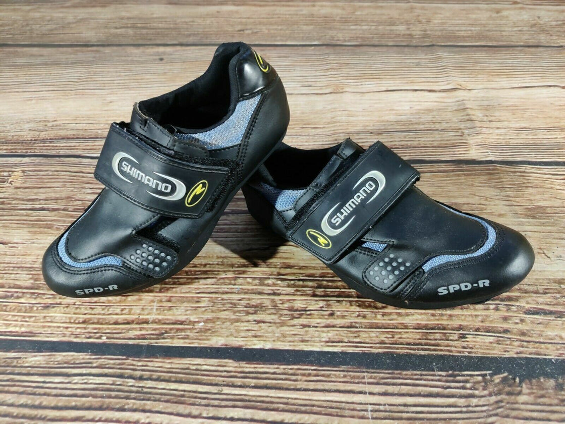 SHIMANO R072 Vintage Road Cycling Shoes Bicycle Shoes Size EU40 Road Bike Shoes