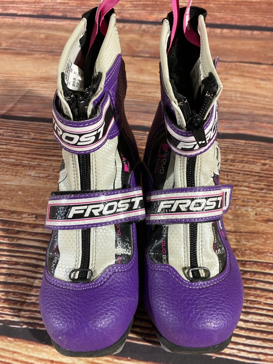 Alpina Frost Nordic Cross Country Ski Boots Kids Size EU31 US12.5 NNN A-1108