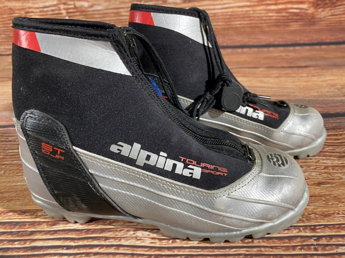 Alpina ST10 Nordic Cross Country Ski Boots Size EU35 US3.5 for NNN