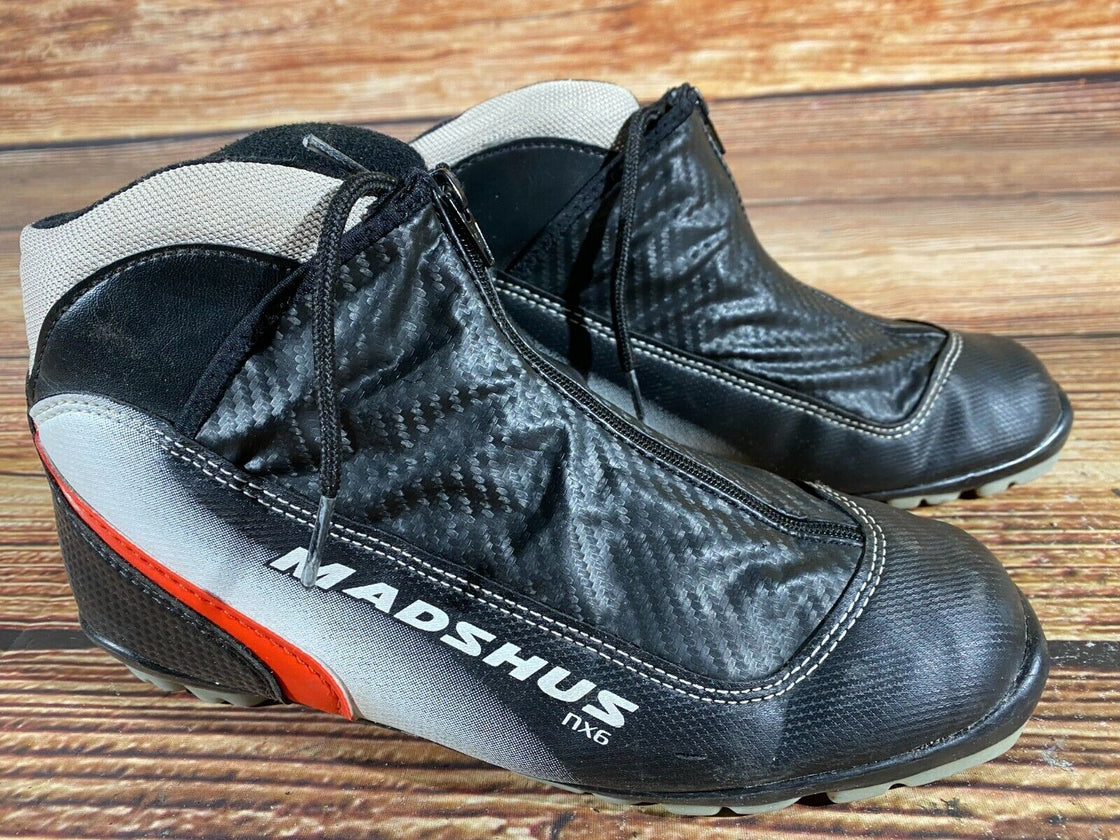 Madshus NX6 Nordic Cross Country Ski Boots Size EU40 US7.5 for NNN