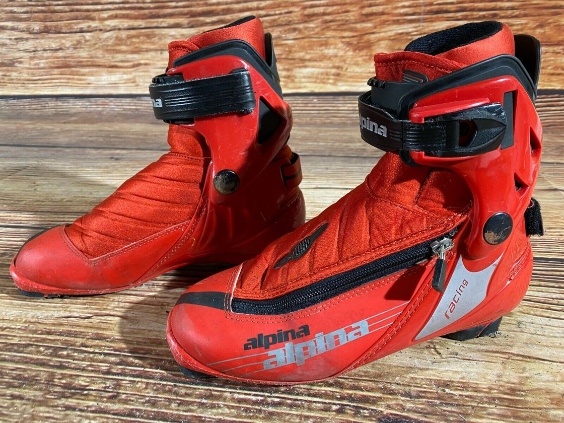 Alpina Sk Racing Nordic Cross Country Ski Boots Size EU37 US5 for NNN