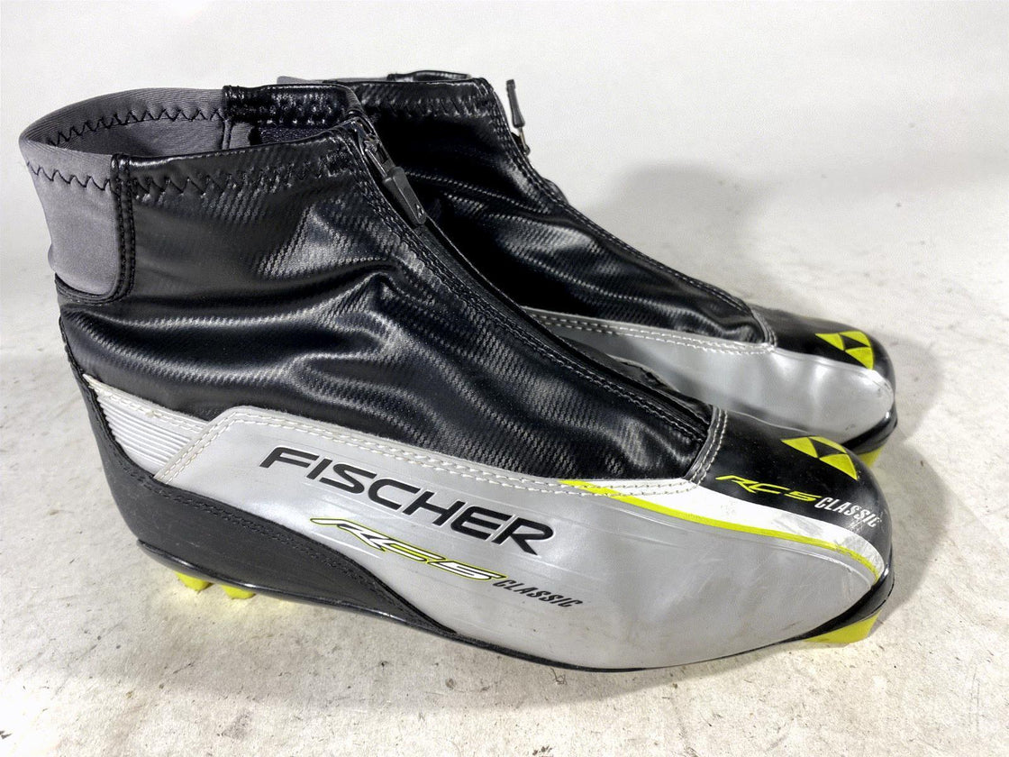 Fischer RC5 Classic Nordic Cross Country Ski Boots Size EU40 US7.5 NNN