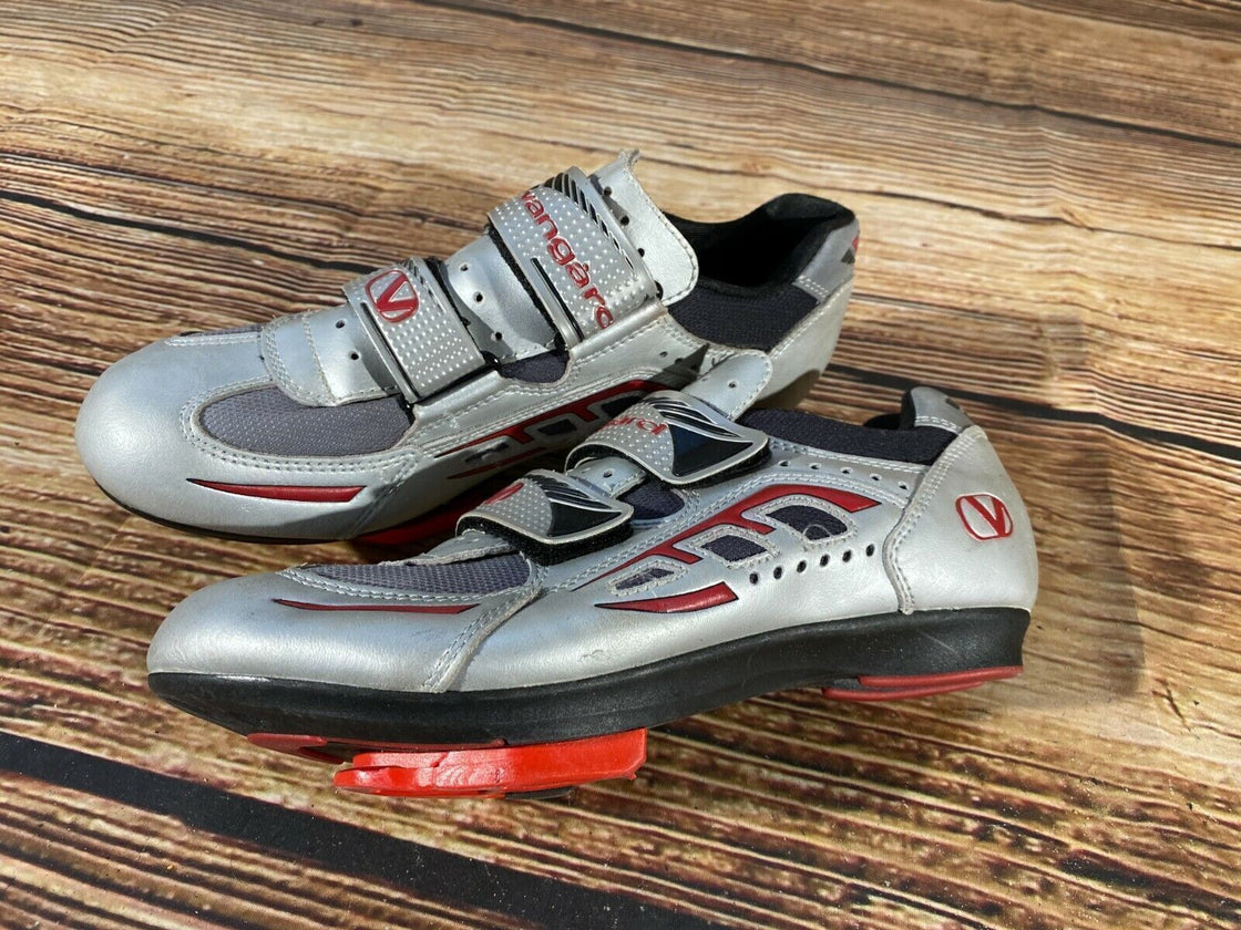 VANGARD Road Cycling Shoes Clipless Biking Boots Size EU 38 with Cleats