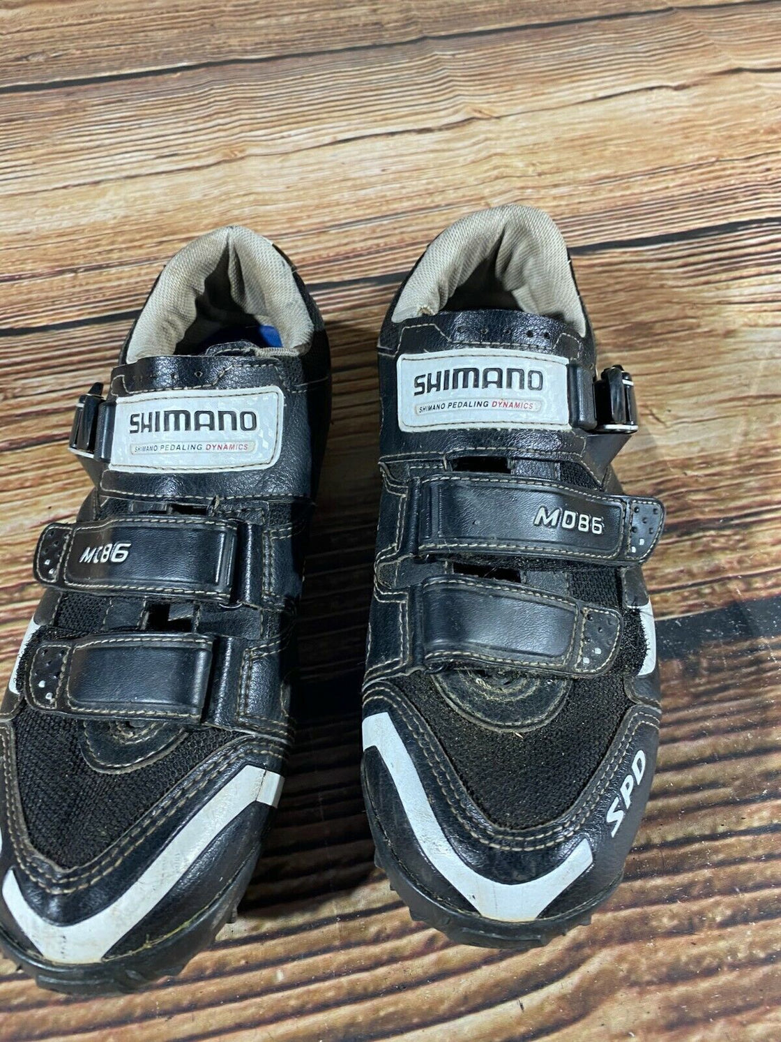 SHIMANO M086 Cycling MTB Shoes Mountain Biking Boots Size EU 42 with SPD Cleats