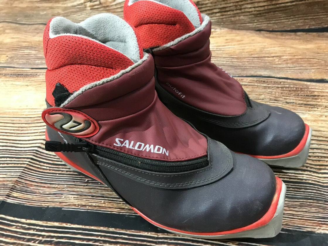 SALOMON Vitane 7 Cross Country Ski Boots Size EU38 US7 SNS Profil