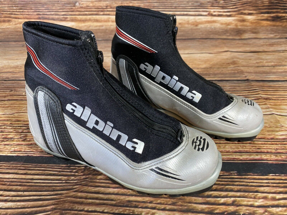 Alpina ST10 Cross Country Ski Boots Classic Size EU37 US5 NNN Rottefella