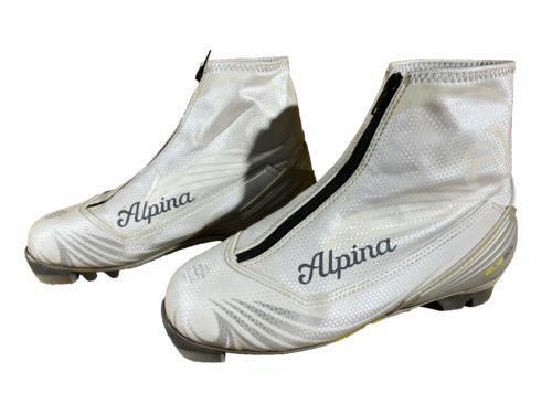 Alpina Eve20S Nordic Cross Country Ski Boots Size EU38 US8 NNN bindings