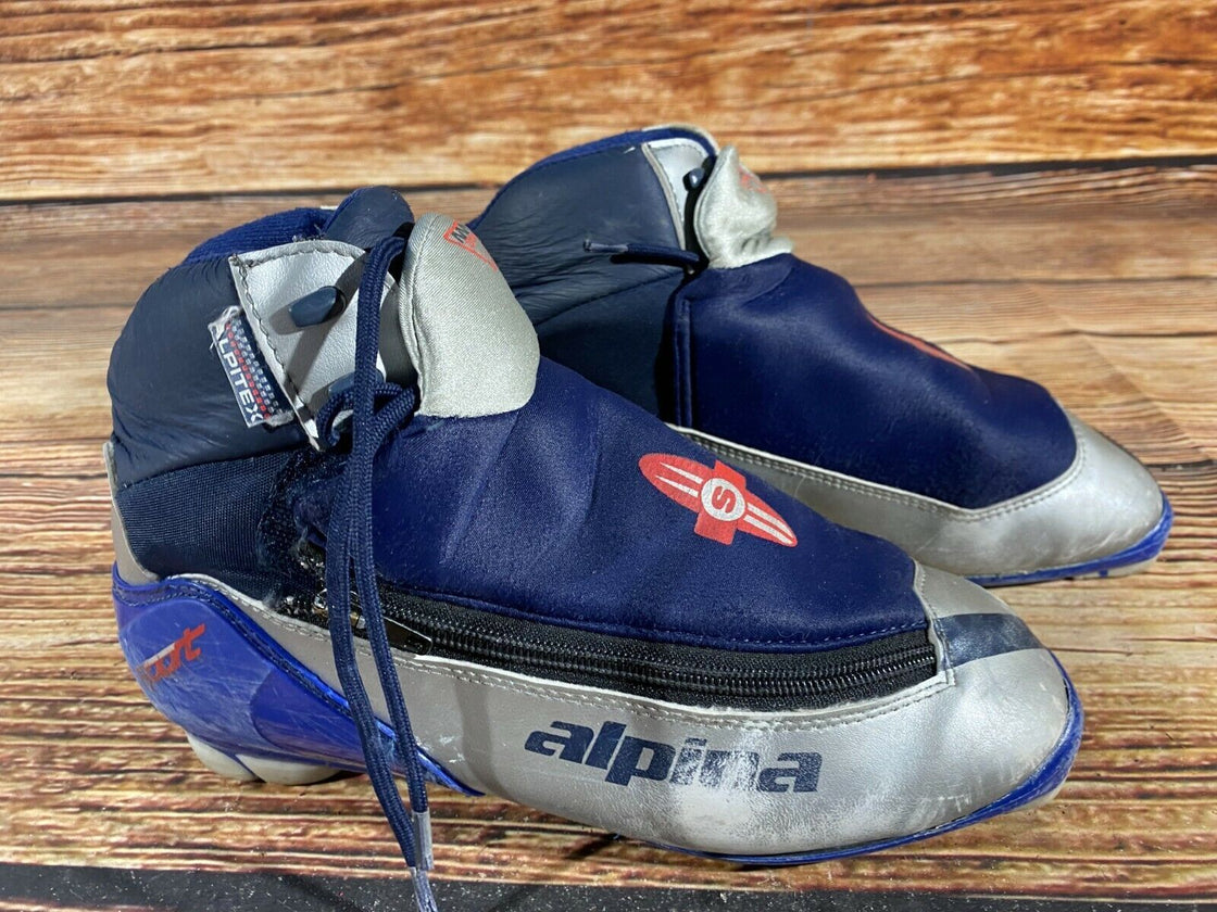 Alpina 314 Nordic Cross Country Ski Boots Size EU43 US9.5 for NNN bindings