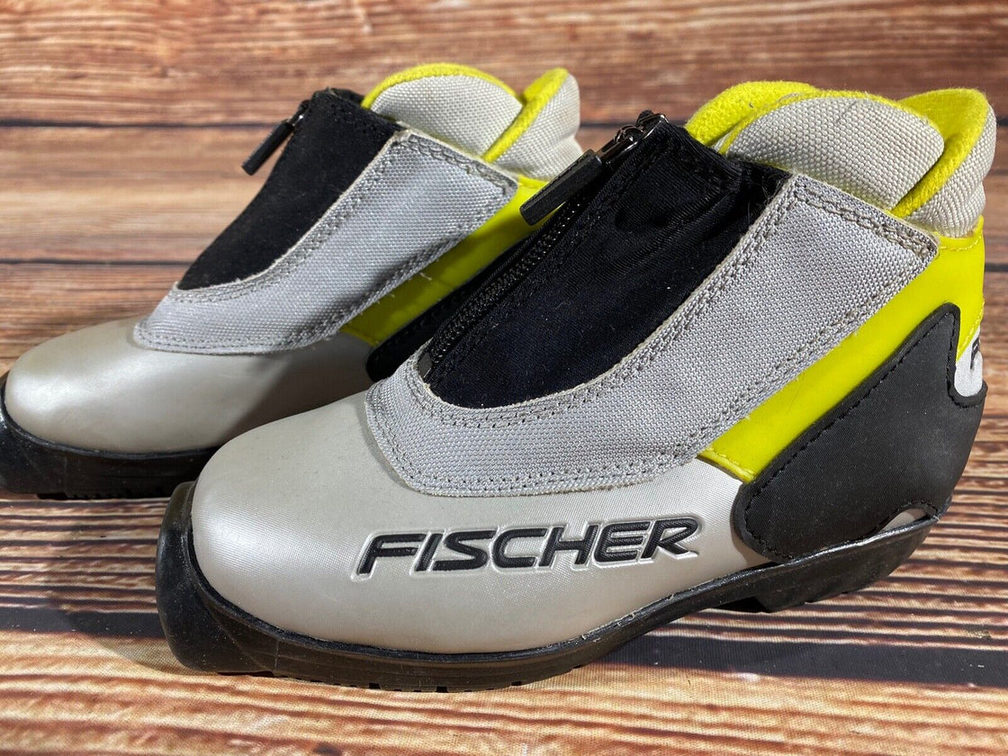 Fischer Kids Cross Country Ski Boots Size EU29 US11 SNS Profil F-579