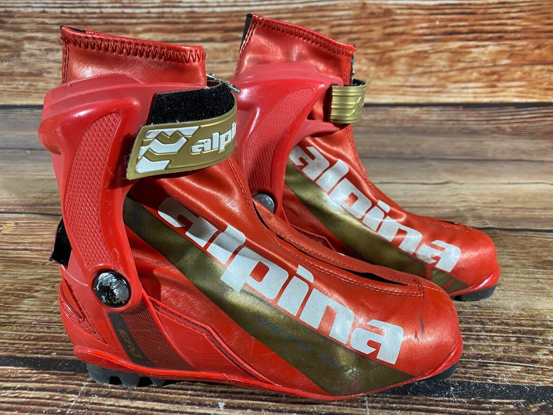 Alpina ERJ Elite Nordic Cross Country Ski Boots Size EU37 US5.5 for NNN