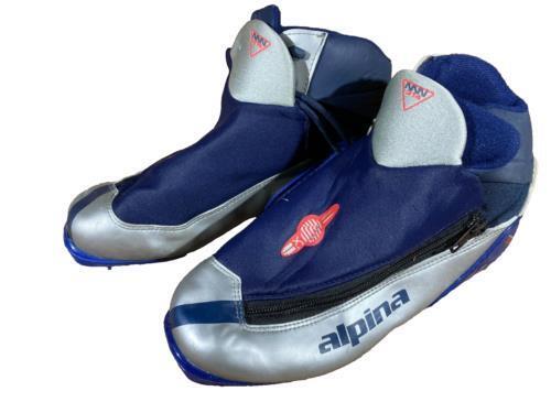 Alpina 314 Nordic Cross Country Nordic Ski Boots Size EU44 US10.5 NNN bindings