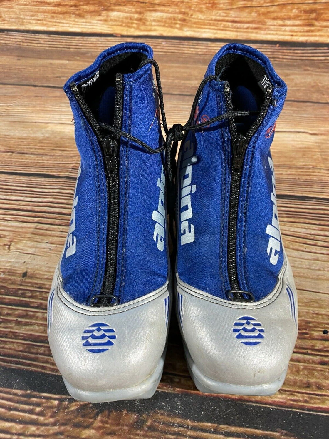 Alpina ST10L Nordic Cross Country Ski Boots Size EU35 US3.5 NNN