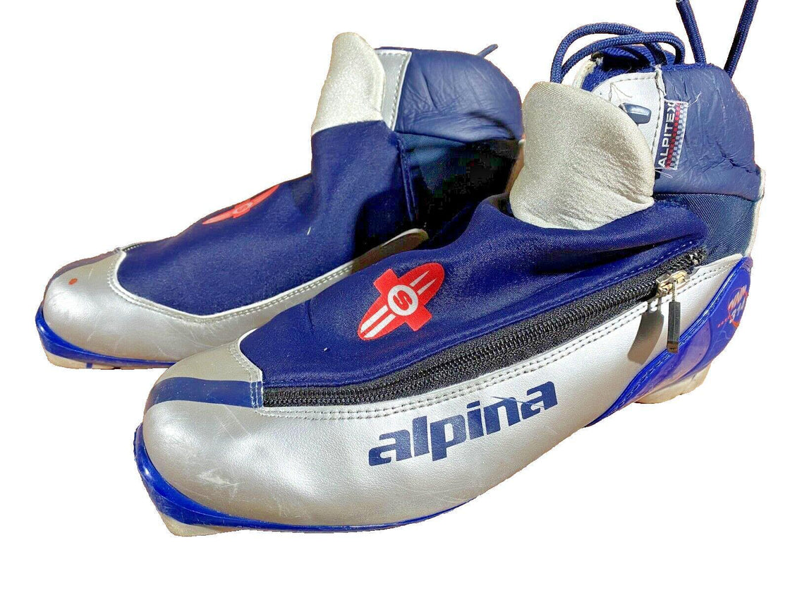 Alpina 314 Nordic Cross Country Ski Boots Size EU43 US9.5 for NNN