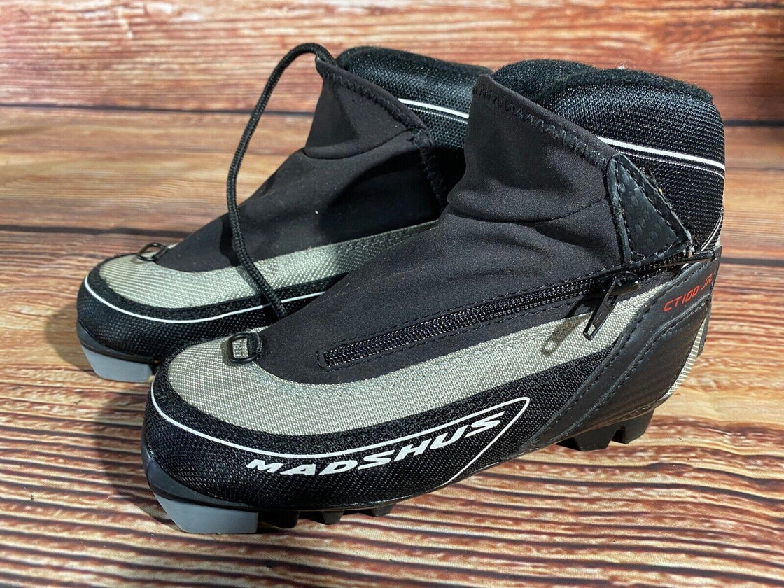 Madshus CT100jr Kids Nordic Cross Country Ski Boots Size EU29 US11 NNN M287