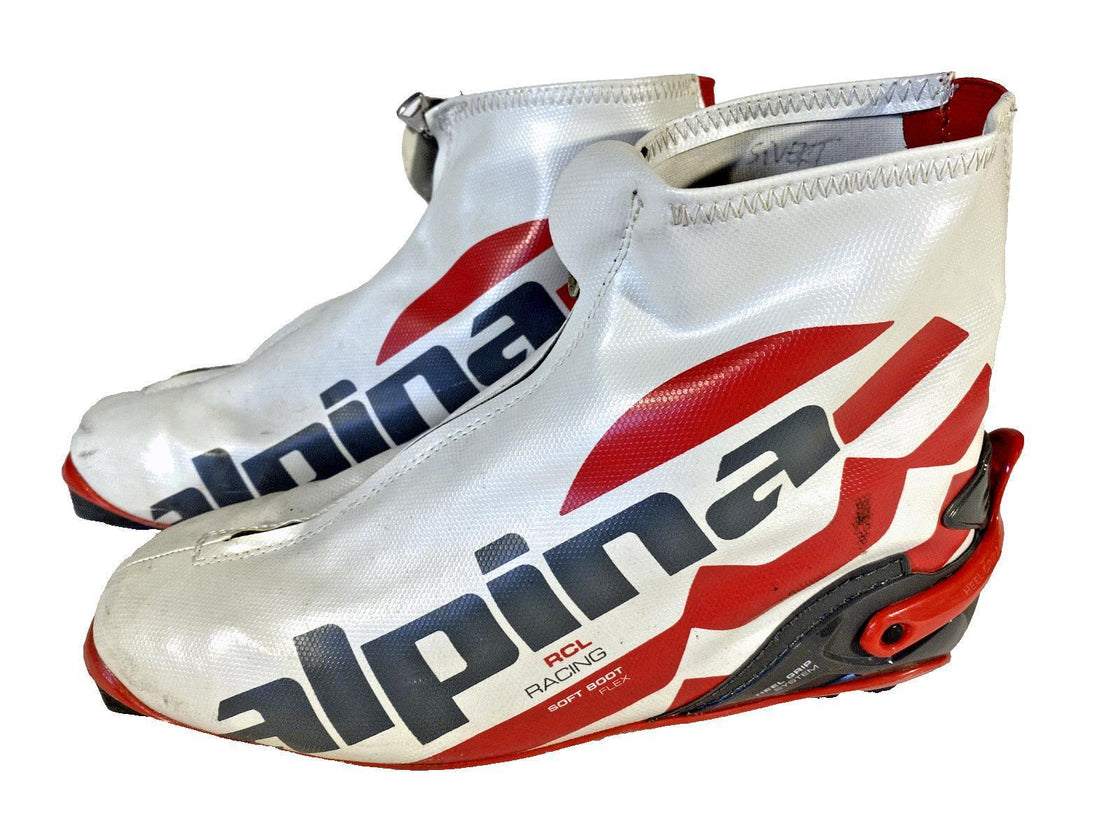 Alpina RCL Racing Nordic Cross Country Ski Boots Size EU44 US10.5 for NNN