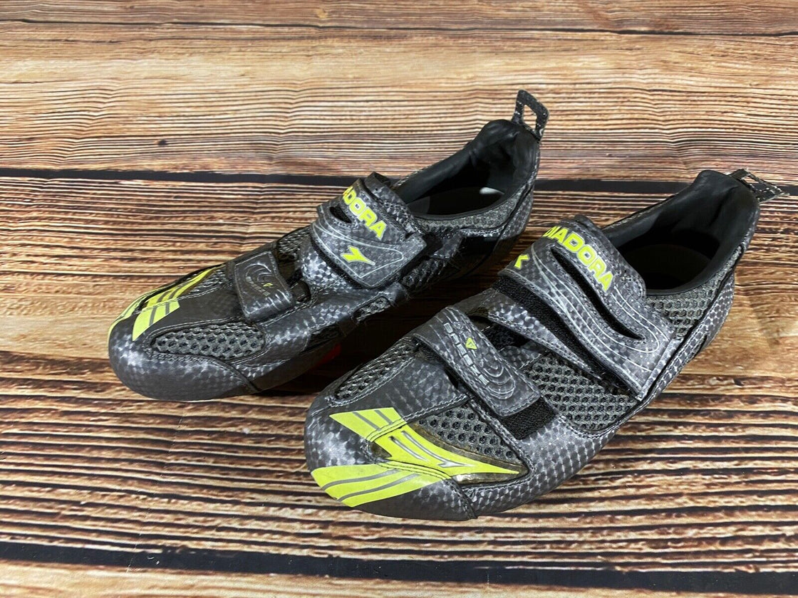 DIADORA Breeze Road Cycling Shoes Biking Boots Size EU43, US9.5, Mondo 270