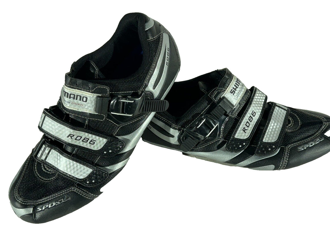 SHIMANO R086 Cycling Road Shoes EU44 US9.7 UK9 Mondo 278 cs560