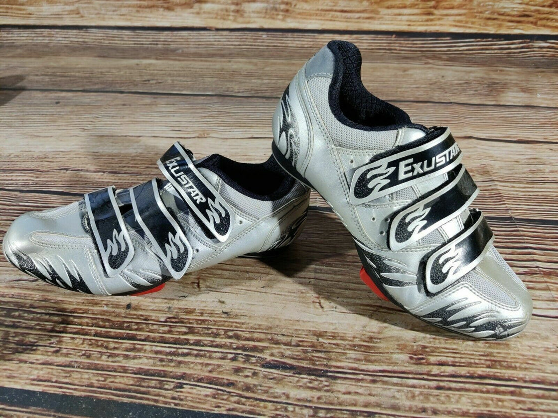 EXUSTAR Road Cycling Shoes Bicycle Shoes Size EU40 US7 road bike shoes