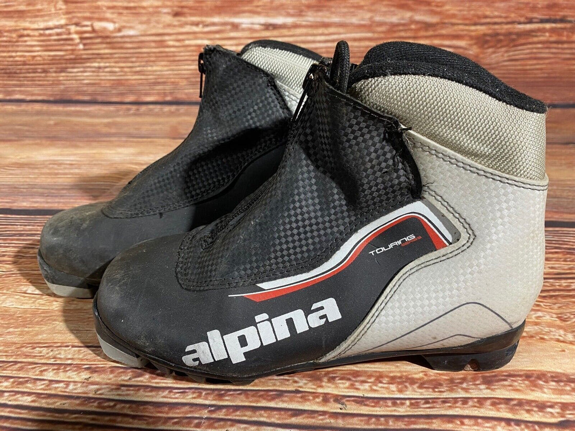 Alpina Touring Kids Nordic Cross Country Ski Boots Size EU33 US2 NNN A-1163