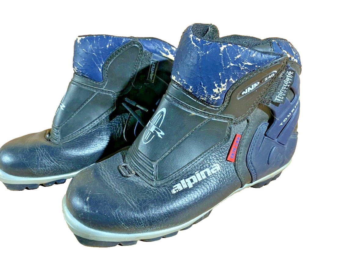 Alpina 240 Nordic Cross Country Ski Boots Size EU37 US5 for NNN