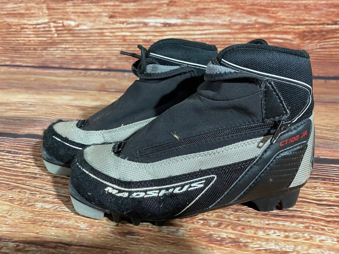 Madshus CT100jr Kids Nordic Cross Country Ski Boots Size EU32 US13.5 NNN M301