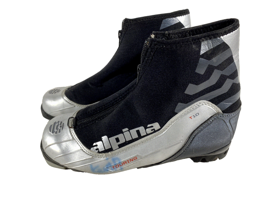 Alpina ST10 Nordic Cross Country Classic Ski Boots Size EU37 US5 for NNN 555