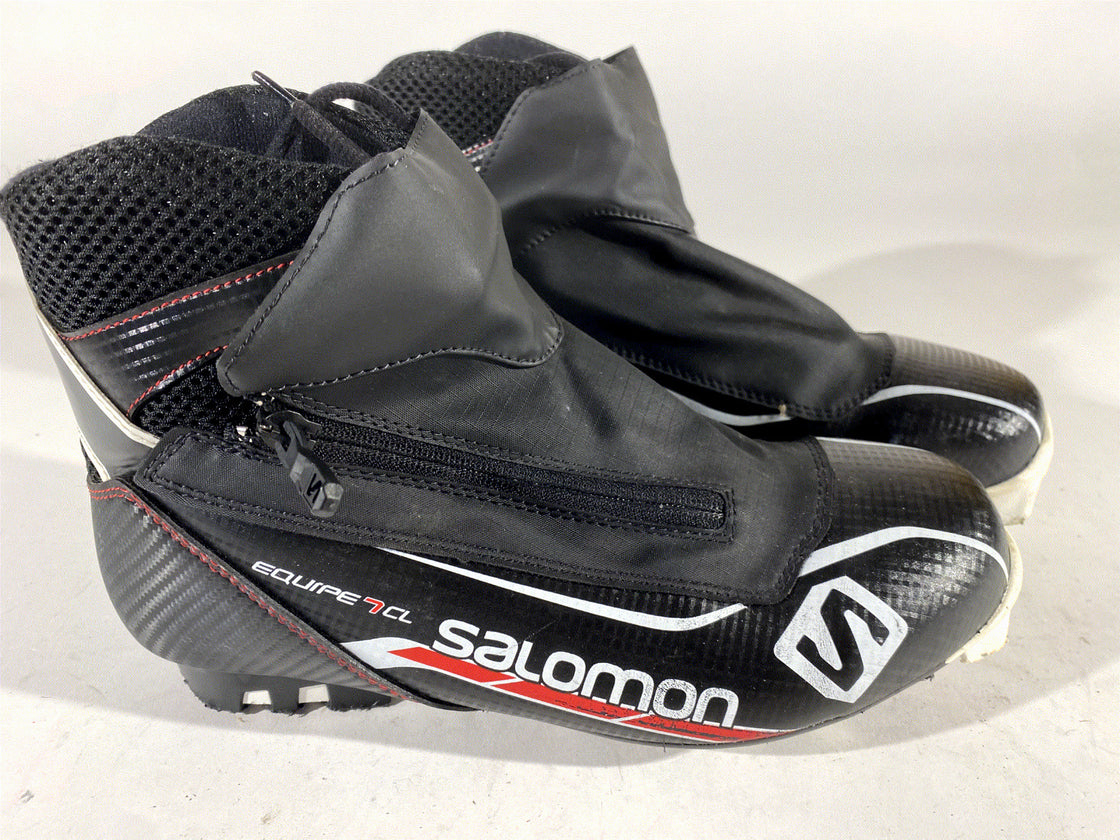 SALOMON Equipe 7CL Cross Country Ski Boots Size EU40 US7 SNS Pilot