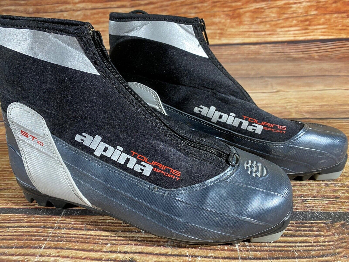 Alpina ST10 Nordic Cross Country Ski Boots Size EU42 US9 for NNN