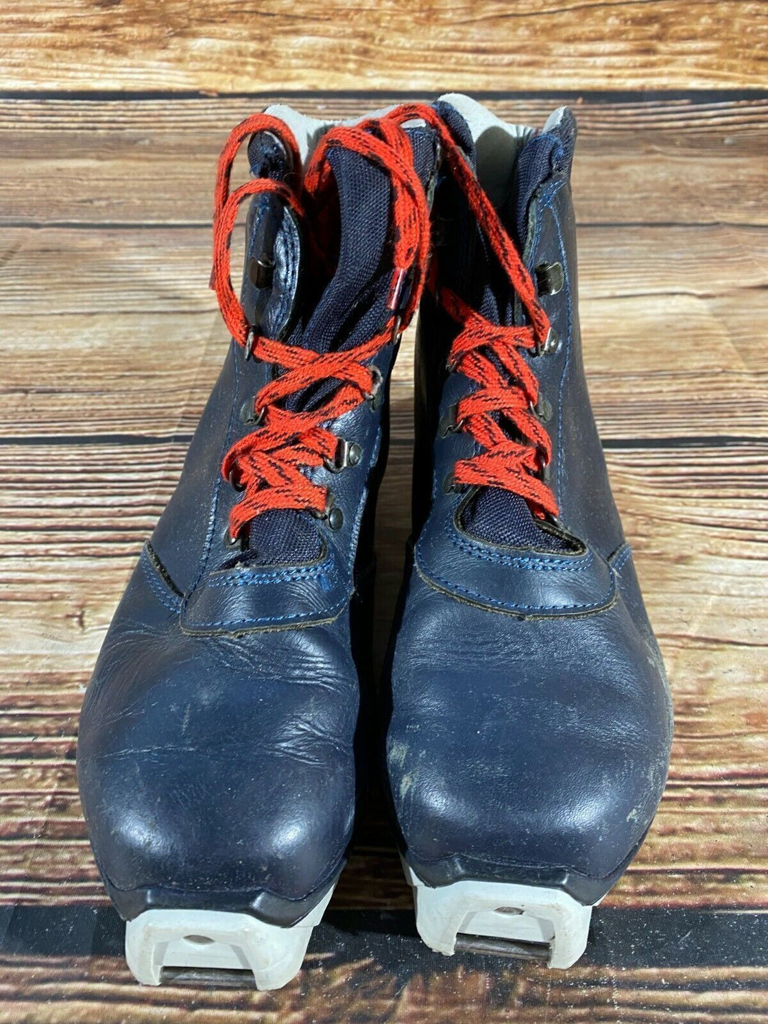 SALOMON Leather Nordic Cross Country Ski Boots Size EU40 US7.5 SNS Profile