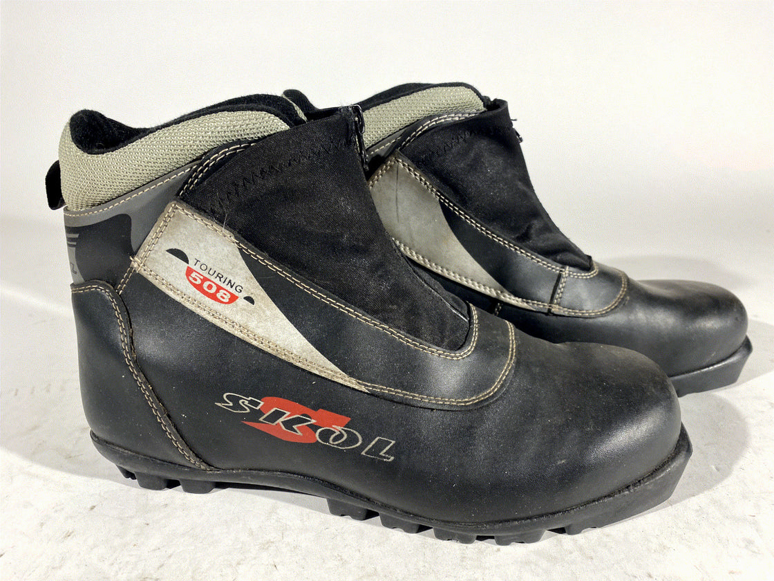 SKOL Back Country Nordic Ski Boots Size EU46 US12 X-Adventure binding