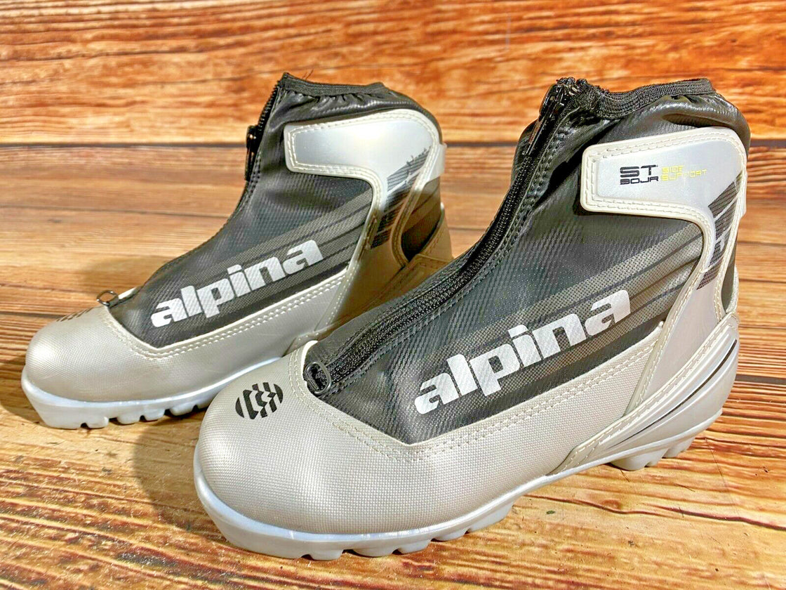 Alpina ST30JR Nordic Cross Country Ski Boots Size EU36 US4.5 for NNN