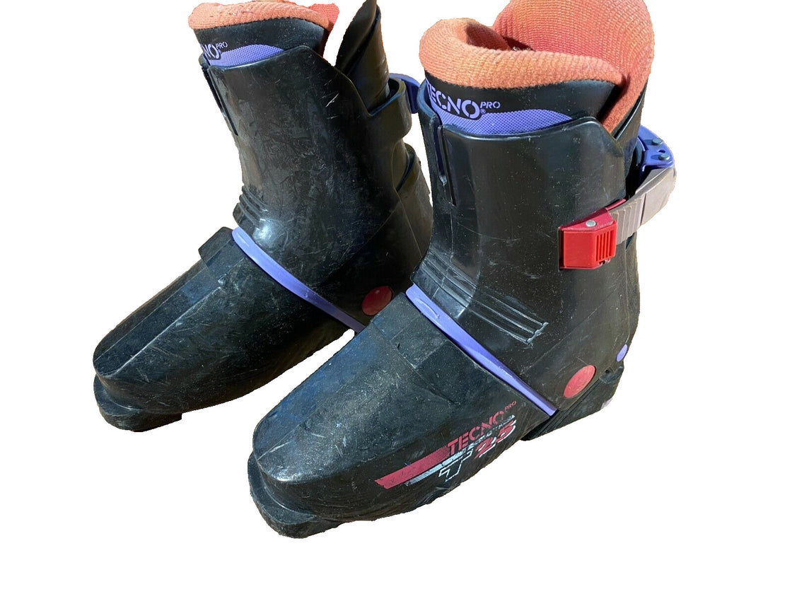 Tecno Vintage Alpine Ski Boots Size Mondo 245 mm, Outer Sole 290 mm DH34