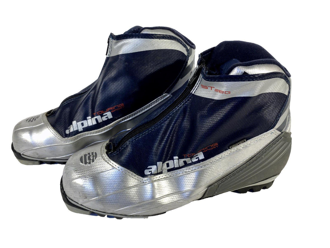 Alpina ST28G Nordic Cross Country Classic Ski Boots Size EU42 US9 for NNN 28