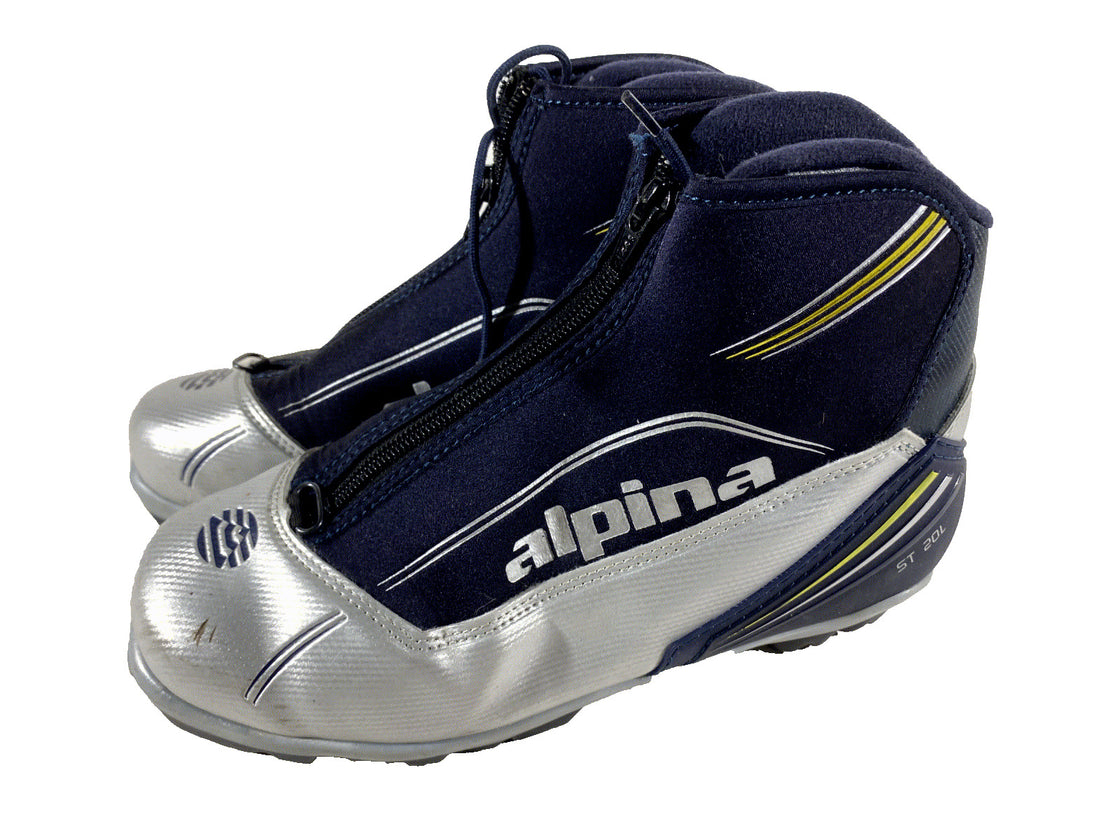 Alpina ST20L Nordic Cross Country Classic Ski Boots Size EU39 US7 for NNN 559