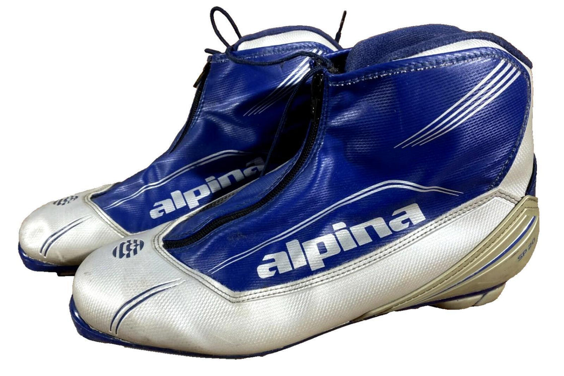 Alpina SP20 Classic Nordic Cross Country Ski Boots Size EU47 US13 for NNN 569