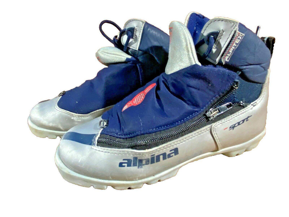 Alpina 311 Cross Country Ski Boots Size EU37 US5.5 for NNN Bindings 887