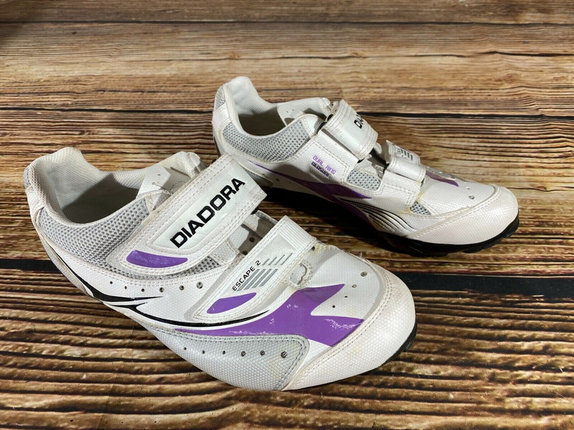 DIADORA Cycling MTB Shoes Mountain Biking Boots Ladies Size EU 39