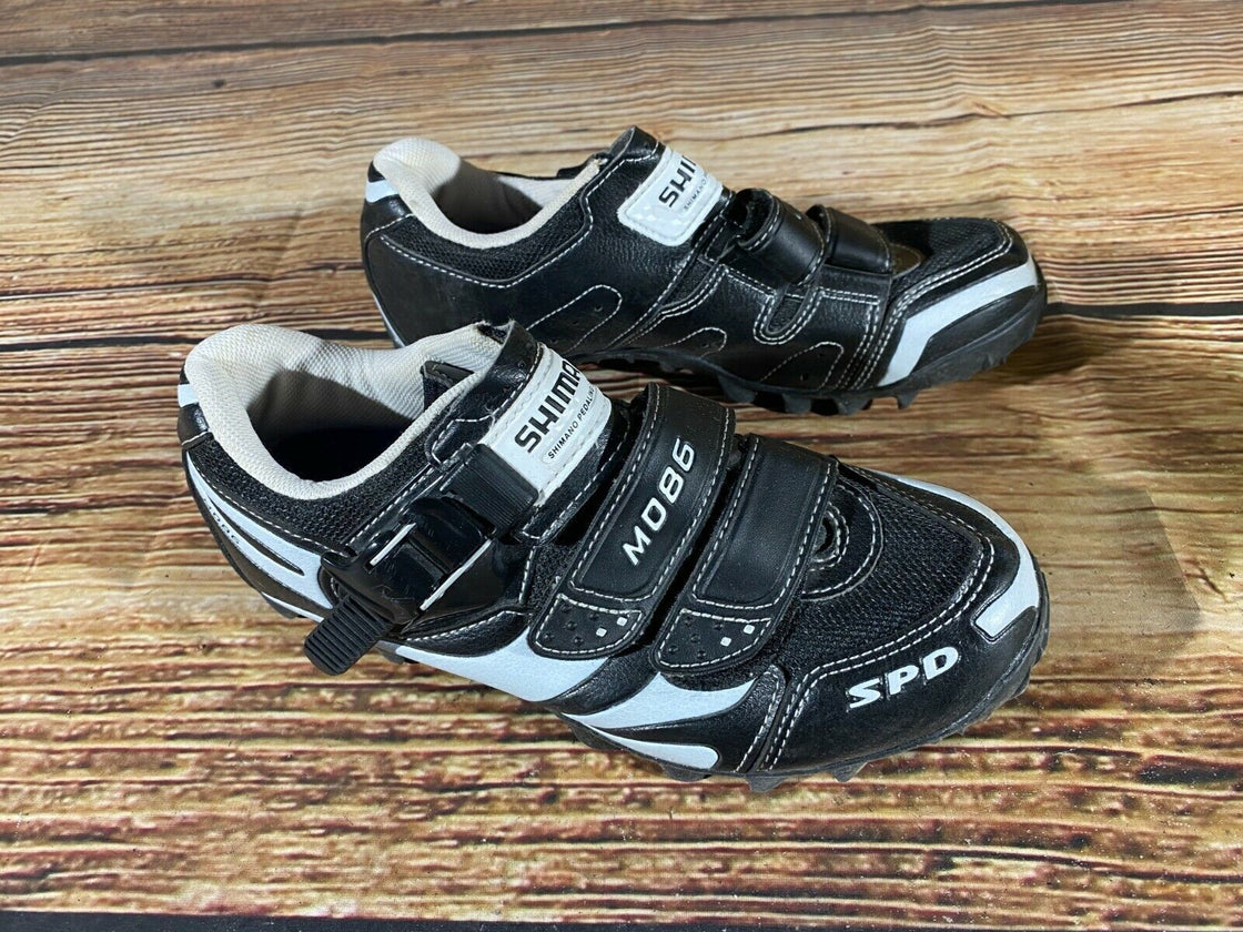 SHIMANO M086 Cycling MTB Shoes Mountain Biking Boots Size EU 38 with SPD Cleats